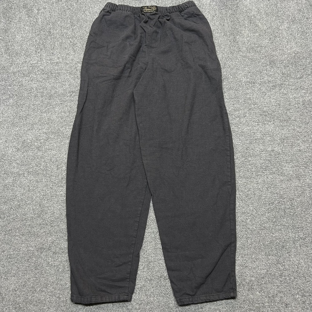 The Vermont Flannel Co Lounge Pants Mens Medium Gray Cotton Elastic Waist